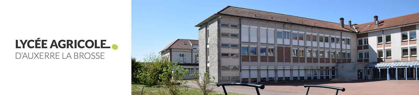Accueil du Lycée Agricole d'Auxerre La Brosse 